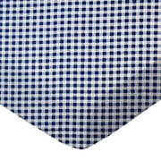 SheetWorld Fitted 100% Cotton Percale Play Yard Sheet Fits BabyBjorn Travel Crib Light 24 x 42, Royal Gingham Check