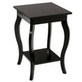 thumbnail image 4 of Canddidliike Set of 2 Side Table End Table Night Stand with Shelf-Brown, Modern Nightstand, End Table for Bedroom Living Room, 4 of 9