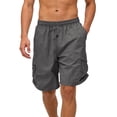 thumbnail image 2 of Men's Hiking Cargo Shorts Quick Dry Lightweight Drawstring Waist Summer Casual Shorts Multi Pockets Work Golf Outdoor Athletic Short Pants, 2XL, 2 of 8