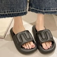 thumbnail image 6 of Women's Sandals Soft Thick Sole Non-Slip Pillow Sandals, 6 of 7