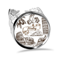 thumbnail image 1 of Italy Famous Landscape Travel Places Pattern Ring Adjustable Love Wedding Engagement, 1 of 3