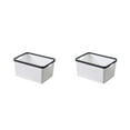 thumbnail image 3 of Maytalsory Premium et Solution de Rangement Emboîtable pour Panier de Rangement de Bureau Largement Blanc mini 2Set, 3 of 6