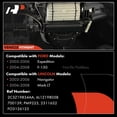 thumbnail image 3 of A-Premium Heater Blower Motor with Fan Cage Replacement for Ford F-150 F-250 Lobo 2004-2008 Expedition Freestar Lincoln Navigator Mark LT Mercury Monterey, 3 of 8
