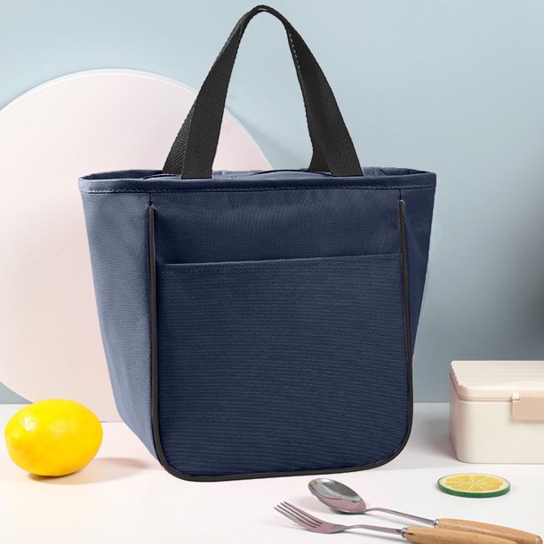Fiudx Ofertas Y Liquidación Bolsa De Almuerzo Para Jugar Con Bolsa De Hielo Fresca Y Fría, Bolsa Aislante Portátil De Mano Para El Trabajo