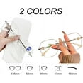thumbnail image 7 of Women's Diamond Rimless Anti-Blue Light Presbyopia Glasses,Rhinestone Rimless Reading Glasses For Women,Anti Eyestrain, 7 of 7