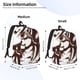 thumbnail image 2 of Balery Vintage Husky Dog Mochila Clásica Impresa Básica para Viaje, Mochila Escolar Resistente al Agua, Mochila de Lona con Correas Ajustables-Medium, 2 of 5