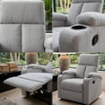 thumbnail image 4 of Sillón Reclinable Easy Living Mezzo Gris, 4 of 6