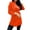 Orange, variant on Vedolay Fall Tops for Women Casual Blazer Jackets for Women 2023 Long Sleeve Cloth with Pockets,Hot Pink M