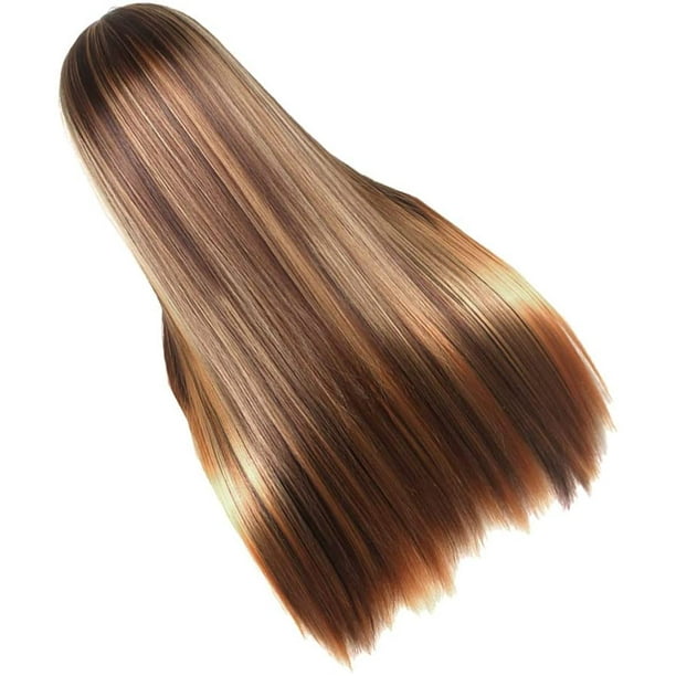 Brown hair 2025 wig halloween