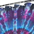 thumbnail image 3 of Colorful Tie Dye Pattern Shower Curtain 84"x72" ,Bathroom Decorative Shower Curtains Set with 12 Hooks,Modern Waterproof Washable Shower Curtain, 3 of 6