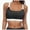 a107-Light Gray, variant on Women Bikini Top Only - Push Up Large Bust Swimsuit Top Twist Front Bathing Suit(XL,a108-White)