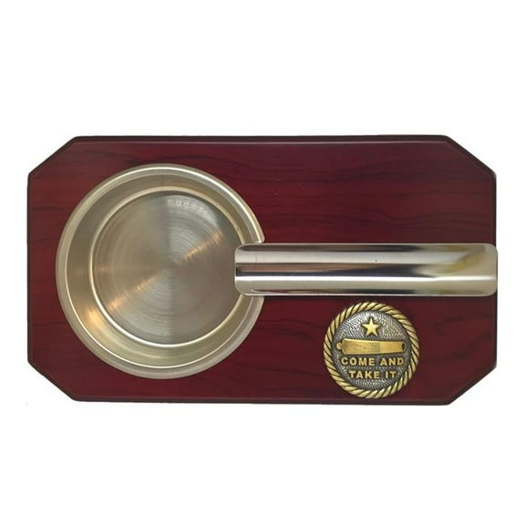 Rosewood Cigar Ashtray – (Come and Take It)