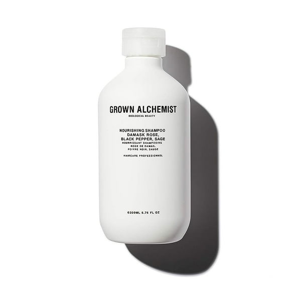 Champú Grown Alchemist Nourishing 200 ml rosa de damasco pimienta negra
