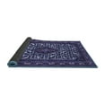 thumbnail image 2 of Ahgly Company Indoor Rectangle Persian Blue Traditional Area Rugs, 5' x 7', 2 of 4