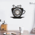 thumbnail image 4 of La Crosse Clock 13-Inch Latte Mug Quartz Analog Wall Clock, 404-3833B, 4 of 4
