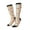 3 Black, variant on Women Crew Soft Moisture-wicking Socks Foxes and Floral Harmony Pattern Design Cotton Socks, One Size fit All