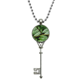 thumbnail image 1 of Planta de hojas de fotografía de naturaleza Colgante Collar Vintage Llavero Plata Joyas Unbranded M, 1 of 3