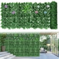 thumbnail image 4 of 188.4" X 23.6" Ivy Privacy Fence Backdrop Decoration Flower Artificial Plants Balcony Outdoor, 4 of 5