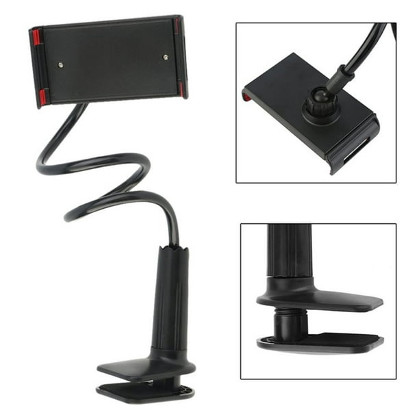 jogger Kennis maken schetsen Gooseneck Cell Phone Holder Bed, Lazy Bracket, Universal Mobile Phone and  Tablet Clip Stand, Flexible Long Arm Rotating Mount for for Bed, Office,  Kitchen, iPhone, pad, Watching Movies - Walmart.com