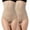 Beige,Beige, variant on DREAM SLIM Women's High-Waist Seamless Body Shaper Briefs Firm Control Tummy Thong Shapewear Panties Girdle Underwear