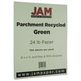 thumbnail image 2 of JAM Parchment Paper, 8.5x11, 50/Pack, 24lb Green Recycled, 2 of 2