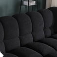 thumbnail image 6 of 2-Seater Cloud Sofa Modern Human Body Structure Upholstered Boucle Fabric Couch With Pillows For Living Room Bedroom, 6 of 9