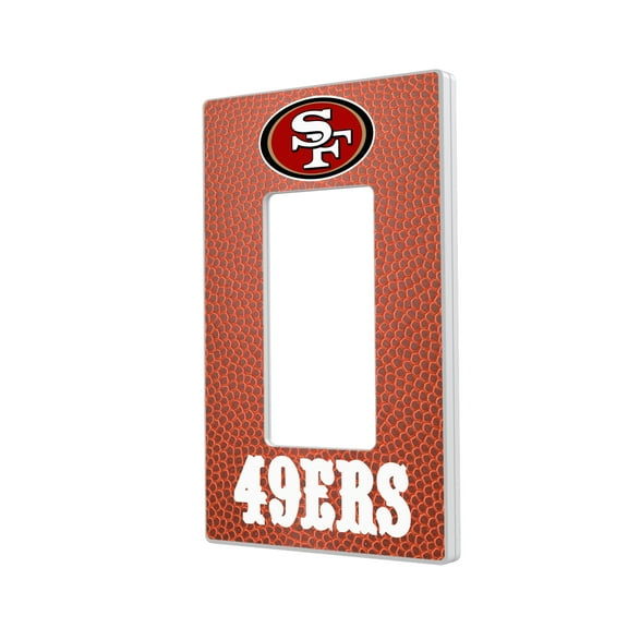 San Francisco 49ers Football Design Single Rocker Light Switch Plate