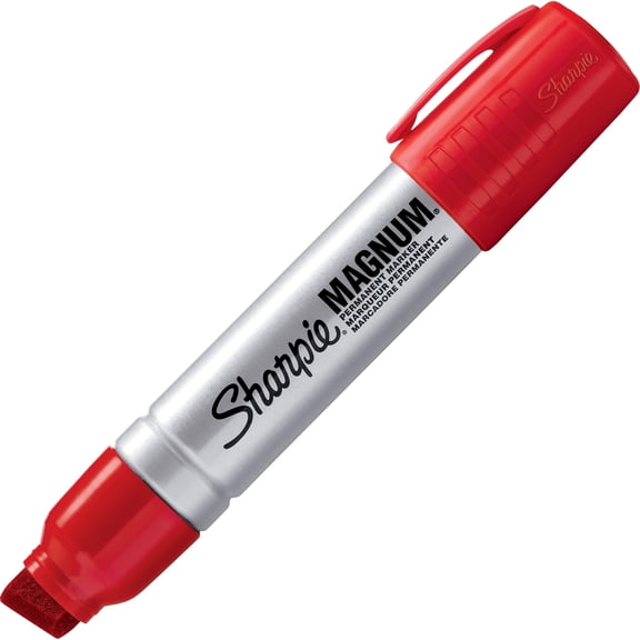 Sharpie, SAN44002BX, Magnum Red Permenant Marker, 12 / Box