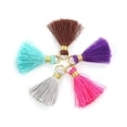 thumbnail image 3 of 10pcs Polyester Trim Fringe Tassel Keychain Decoration DIY Pendant Epoxy Resin Mold Cellphone Bookmark Tassel For jewelry Making, 3 of 7