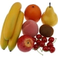 thumbnail image 3 of Artificial Pear Apple Banana Peach Kiwi Orange Cherry Bunche Decoration Fake Fruit Lifelike Food Kitchen Toy, 3 of 3