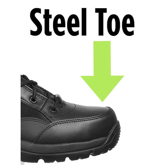 interceptor steel toe boots walmart