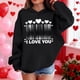 thumbnail image 3 of Sudadera con capucha y estampado de corazón de San Valentín, sudadera de manga larga para niños y niñas, chaqueta para niñas de talla mediana y grande., 3 of 7