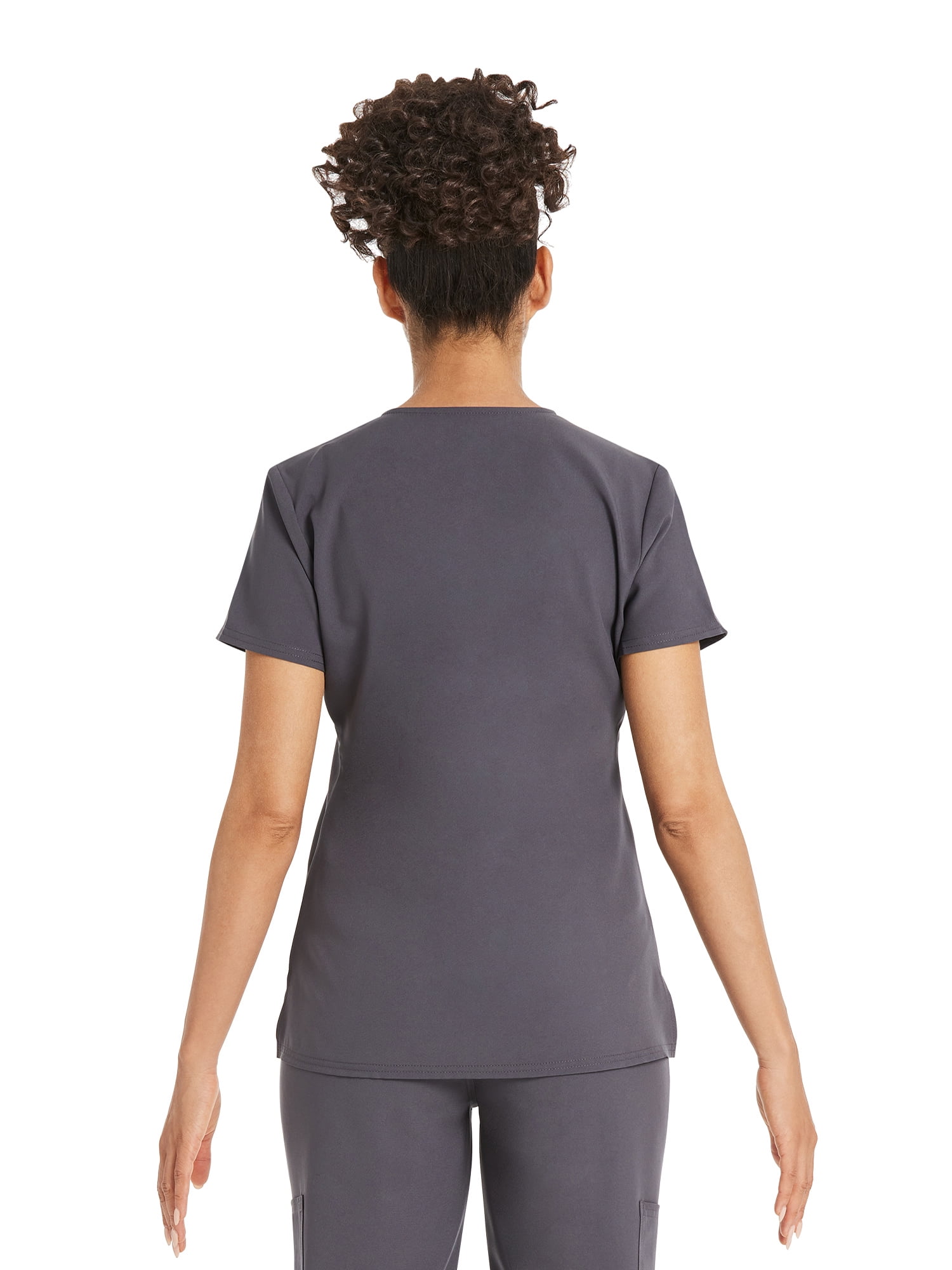Scrubstar Women's Core Essentials Stretch V-Neck Scrub Top, Sizes XS-3XL