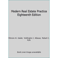 thumbnail image 1 of Pre-Owned Modern Real Estate Practice Eighteenth Edition (Paperback) 1427793980 9781427793980, 1 of 1