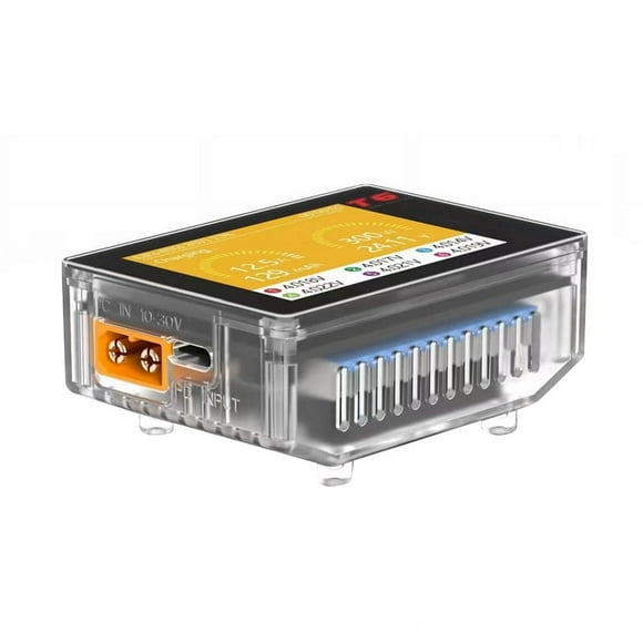 300W Intelligent Balance Charger DC/PD Dual Input Charger for 1-6S Lipo LiHV/LiPo/LiFe/Lilon/Lixx Battery