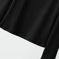 thumbnail image 4 of Plebaso Hauts pour Femmes Manches Longues Col Rond Chemises Amples Pull Décontracté Tunique Douce Confortable pour Femmes, 4 of 6