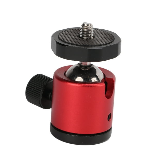 360 Rotating Universal Tripod Ball Head Camera Mount with Aluminum Alloy Material for DSLR Camera