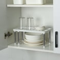 thumbnail image 3 of ENJOYW Cabinet Shelf Multifunctional Expandable PP Stackable Counter Storage Shelf for Kitchen Kitchen Storage Rack, 3 of 7