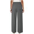 thumbnail image 7 of Vetsdori Womens Pants with Pockets, Elastic Waist for Work and Trousers Straight Leg Summer, Cotton Linen Ropa De Mujer Dress Pants for Women Drawstring, 7 of 7
