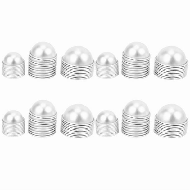 120PCS- Kit de Molde de Bomba de Bano, 15 Set 3 de Bano de Tamano Y Molde para Hacer Suministros de Bricolaje