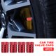 thumbnail image 4 of Tapas de válvula de neumático de rueda de coche, cubierta de vástago de llanta de aleación de aluminio para camión, 4 Uds., 4 of 8