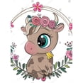 thumbnail image 1 of 5D DIY Diamond Painting flowers animals unicorn tiger lion rabbit Full Square&Round mosaic embroidery Cross stitch home decorRound Drill 45X60 Gao Jinjia LED, 1 of 2