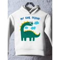 thumbnail image 3 of Cool Dinosaur Friend Hoodie Toddler -Image by Shutterstock,  2 Toddler, 3 of 4