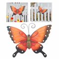 thumbnail image 1 of Adorno De Pared De Mariposa Acrílica, Escultura De Pared De Mariposa, Decoración De Pared De Jardín Vívida, Figura De Césped De Mariposa, Decoración De Arte De Pared Para El Hogar, Jardín, Valla matsuzay HA027072-02, 1 of 7