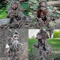 thumbnail image 2 of Garden Big Goblin Handmade Resin Decorative Sculpture Garden Gnome Garden Decoration, 2 of 3
