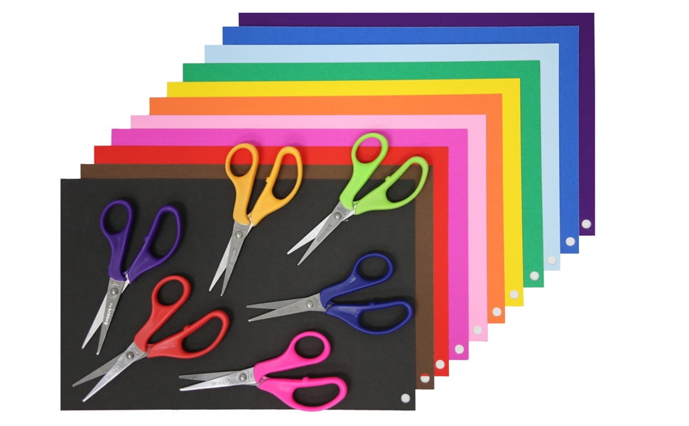 Bazic Products 307011-24 5 in. Pointed Tip School Scissors