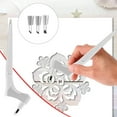thumbnail image 2 of BMYJ Craft Cutting Tools, Cutting Craft Tool Works as a Pen, 360-Degree Rotating Blade Paper Cutter, Pen Cutting Tools for Stencils Engraving Scrapbooks DIY Crafting Gadgets, 2 of 4
