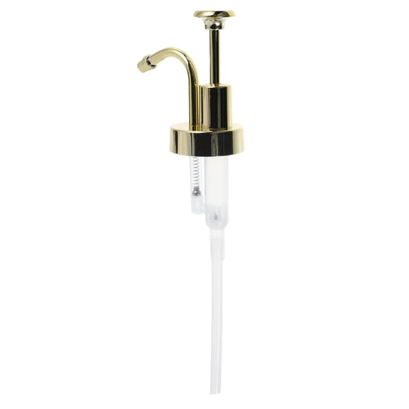 LOLIPPYY Golden Glass Soap Dispenser for Bathroom Use with Elegant Design