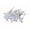White, variant on Hilingoto Clearance Diamante Crystal Corsage Pins 100Pcs Other Screwdriver White