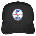 thumbnail image 2 of Shelby Cobra Patriotic Logo Foam Snapback Trucker Hat - Unisex for Men and Women, 2 of 5